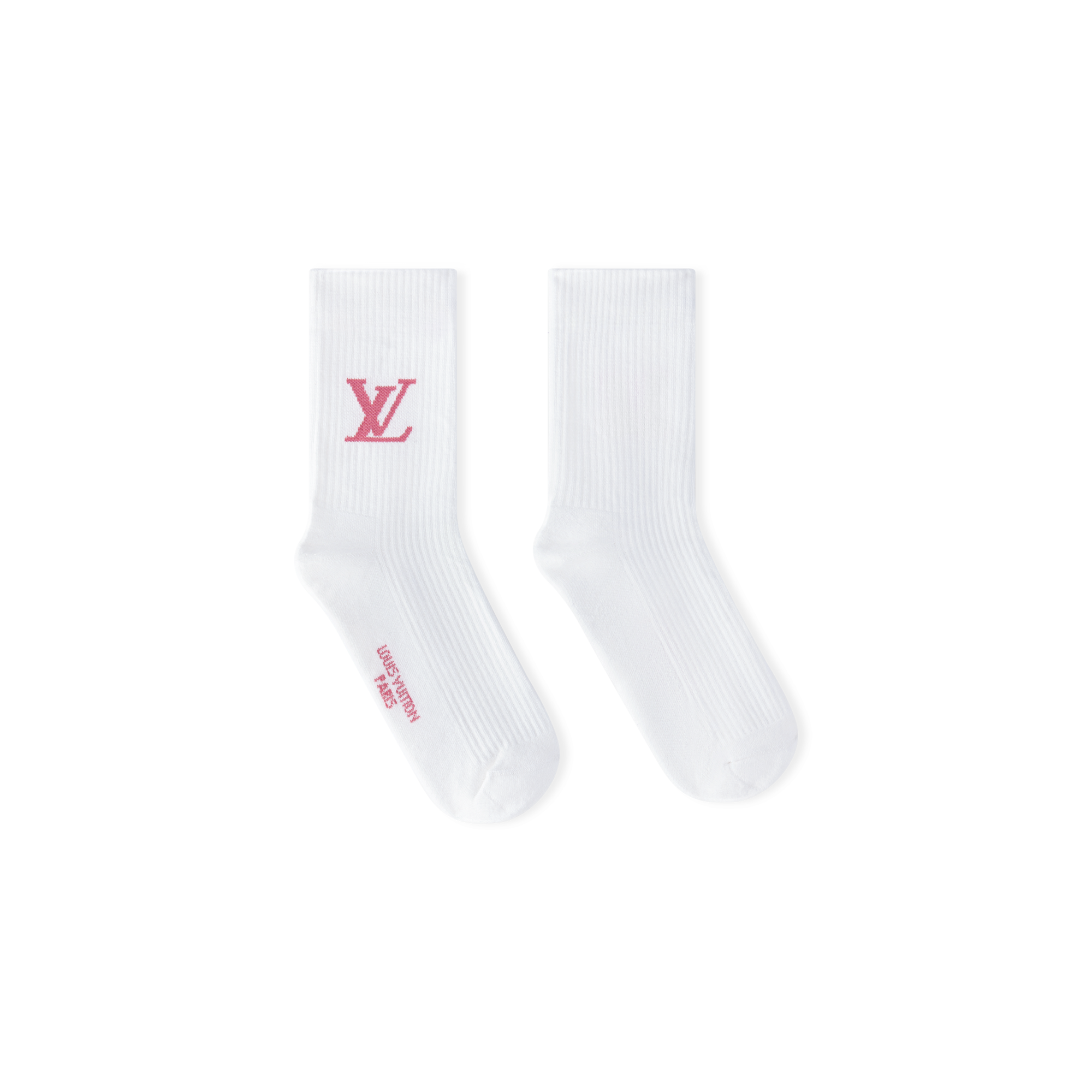Louis Vuitton ロゴソックス ホワイト Only LV Socks . - Accessories | Louis Vuitton India
